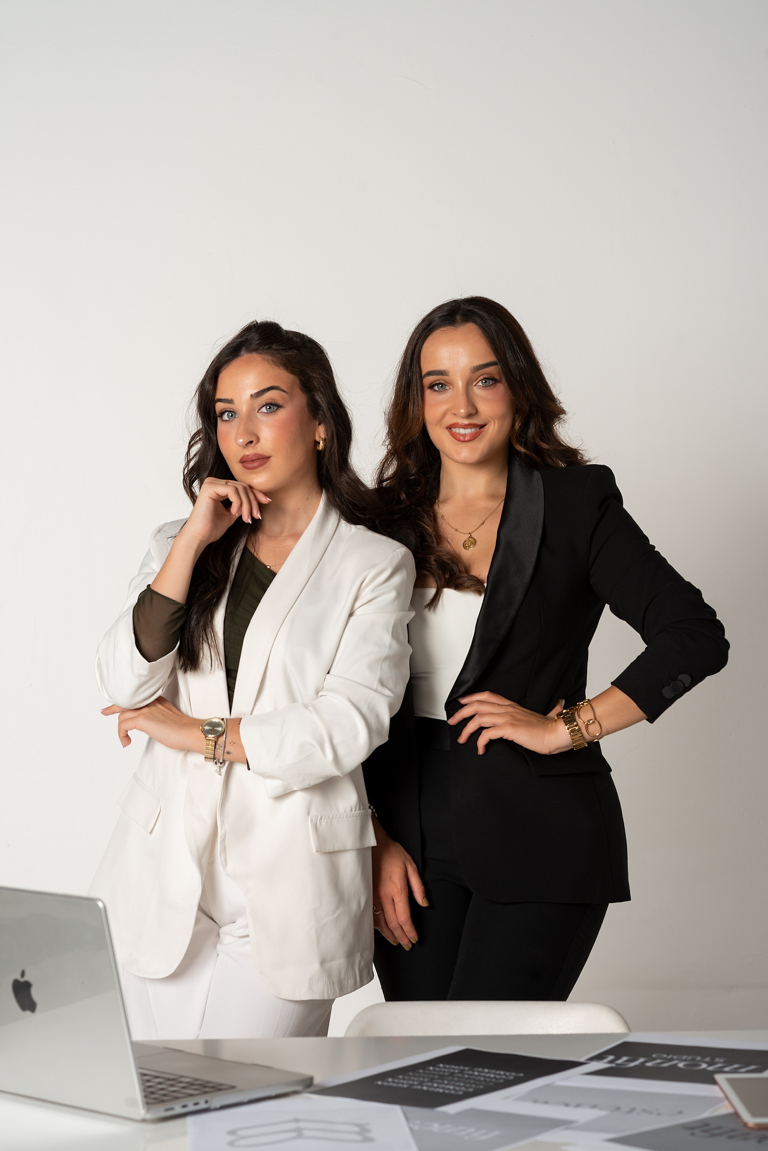 Alba y Nerea Montoro, fundadoras de Monfit Studio Córdoba